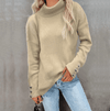 Sweaters - Rollkragenpullover | Komfortabel mit Manschettenknöpfen - Khaki - S - Zarandi Amsterdam