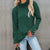 Sweaters - Rollkragenpullover | Komfortabel mit Manschettenknöpfen - Groen - S - Zarandi Amsterdam