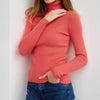 Sweaters - Elegante Rollkragenpullover | Lange Mouwen Casual - Fuchsia - Zarandi Amsterdam