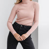 Sweaters - Elegante Rollkragenpullover | Lange Mouwen Casual - Roze - Zarandi Amsterdam