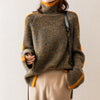 Sweaters - Dames trui met lange mouwen en col | Ademende pasvorm - S - Zarandi Amsterdam
