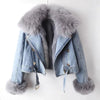 Trendy Damesjeansjack met Stijlvolle Riem