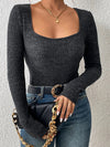 ModeParisienne® Melina | Maglione a collo quadrato