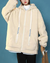 ModeParisienne® Nalia - Giacca in pile invernale elegante in taglie grandi