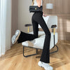 ModeParisienne® Nienna - Pantaloni Neri con Spacco in Taglie Grandi