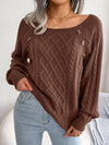 ModeParisienne® Donalyn | Maglione a maniche lunghe lavorato a maglia