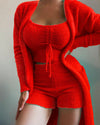 ModeParisienne® Liora 3-delige Loungewear Set voor Dames