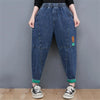 ModeParisienne® Lilwen - Jeans Oversize Larghi alla Caviglia Lunga