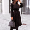 ModeParisienne® Christianna - Elegante wollen jas met riem