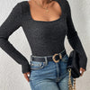 ModeParisienne® Melina | Maglione a collo quadrato