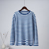 Top a maniche lunghe a righe – Alla moda e comodo