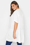 ModeParisienne® Leanlyn - Elegante camicia lunga antirigurgito in taglie grandi