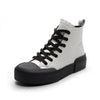 ModeParisienne® Esther - Hoge Sneakers Echt Leer