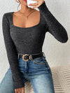 ModeParisienne® Melina | Maglione a collo quadrato