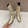 ModeParisienne® Daisy - Retro Cowboylaarzen