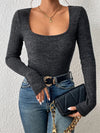 ModeParisienne® Melina | Maglione a collo quadrato