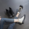 ModeParisienne® Esther - Hoge Sneakers Echt Leer