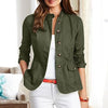 ModeParisienne® Dikke Geruite Jacks: Lange Checkered Dames Overshirt