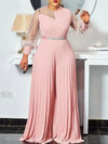 ModeParisienne® Marit - Elegante Tuta Pieghettata per Donna