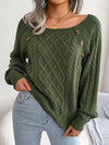 ModeParisienne® Donalyn | Maglione a maniche lunghe lavorato a maglia