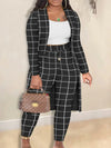 ModeParisienne® Juna - Set outfit skinny elegante 3 pezzi in taglie grandi