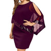 ModeParisienne® Olivia Abito con Paillettes in Taglie Forti