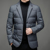 Rafol - Classico Cappotto Blazer Imbottito da Uomo