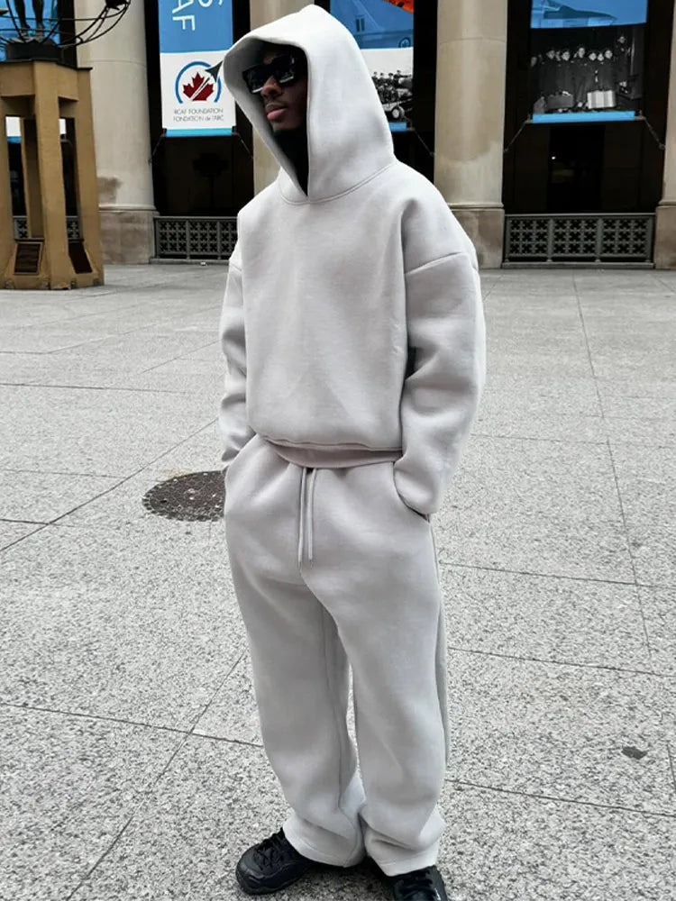 OBiQuzz Men's Cotton Oversize Jogging Suit, 2 OBiQuzz Men's Cotton Oversize Jogging Suit, 2