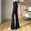 ModeParisienne® Nienna - Pantaloni Neri con Spacco in Taglie Grandi