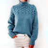 ModeParisienne® Susan - Maglione a collo alto lavorato a maglia per donna
