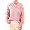 ModeParisienne® Susan - Maglione a collo alto lavorato a maglia per donna