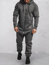 Jorne - Stijlvolle Heren Fleece Trainingspak met Capuchon