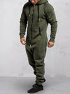 Jorne - Stijlvolle Heren Fleece Trainingspak met Capuchon