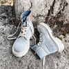 ModeParisienne® Denim Enkelboots Retro - Maya