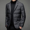 Rafol - Classico Cappotto Blazer Imbottito da Uomo