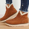 Winter Boots - Schapenvachtlaarzen voor dames | Antislip rubberen zool - Bruin - 35 - Zarandi Amsterdam