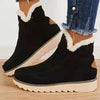 Winter Boots - Schapenvachtlaarzen voor dames | Antislip rubberen zool - Zwart - 35 - Zarandi Amsterdam