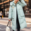 ModeParisienne® Jade - Lange Pufferjas
