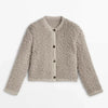 ModeParisienne® Cardigan Teddy Canary