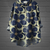 Blouses - Selema | Elegante blouse met bloemenprint van ademende bamboe en lange mouwen voor alle seizoenen - Donkeblauw - S - Zarandi Amsterdam