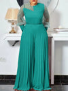 ModeParisienne® Marit - Elegante Tuta Pieghettata per Donna