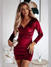 ModeParisienne® Kathryn – Elegante Vestito Rosso per Ogni Occasione | Moda Elegante e Versatile