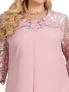 ModeParisienne® Elara - Abito da banchetto ricamato per donna