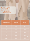 Blazer met één knoop | Op maat gemaakt