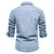 Slim Fit Overhemd met Lange Mouwen voor Heren | Klassieke Kraag 2