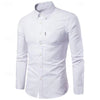 Slim Fit Overhemd met Lange Mouwen voor Heren | Lichtgewicht 1