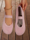 Women's Shoes - Opschuifbaar damesschoenen met gedempte binnenzool en niet - slipzool - Roze - 35 - Zarandi Amsterdam