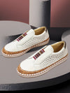 Women's Shoes - Slip - on schoenen met schok - absorberende zolen voor de hele dag comfort - Wit - 35 - Zarandi Amsterdam
