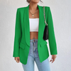ModeParisienne® Kiara - Blazer leggero da ufficio da donna in poliestere-cotone