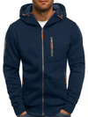 Sportjas voor heren, slim fit met capuchon | lichtgewicht 1